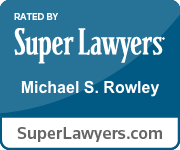 Super Lawyer badge for Michael Rowley
